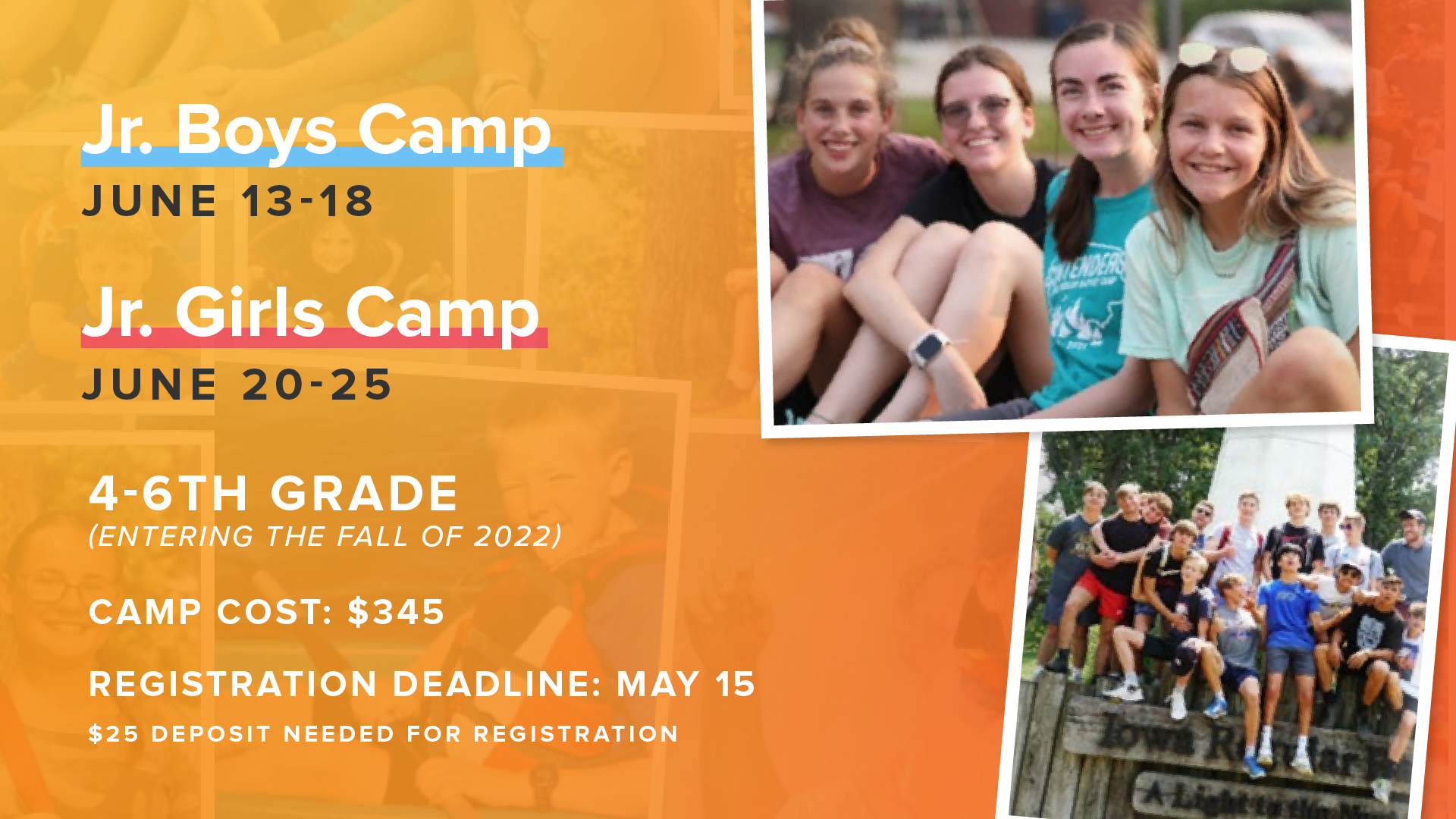 Jr. Boys & Girls Camp