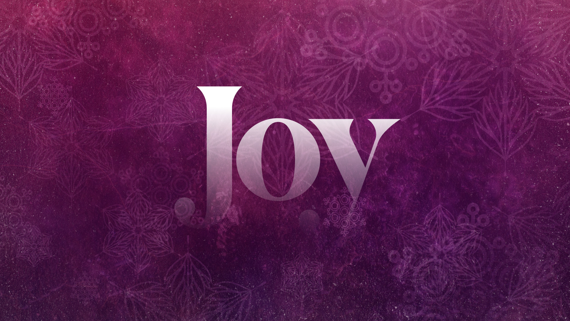 Advent Week Three: Joy